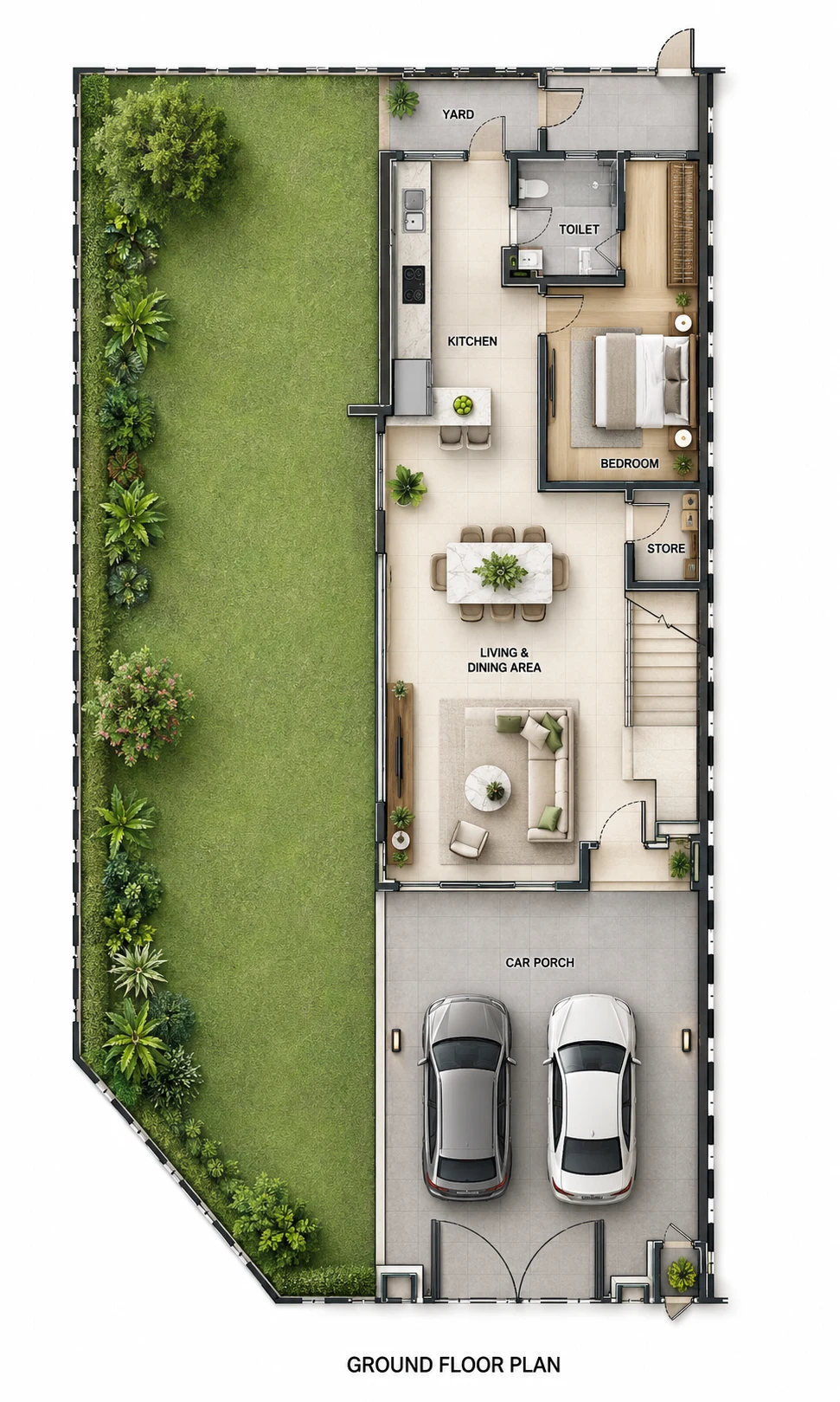 Ground floor plan